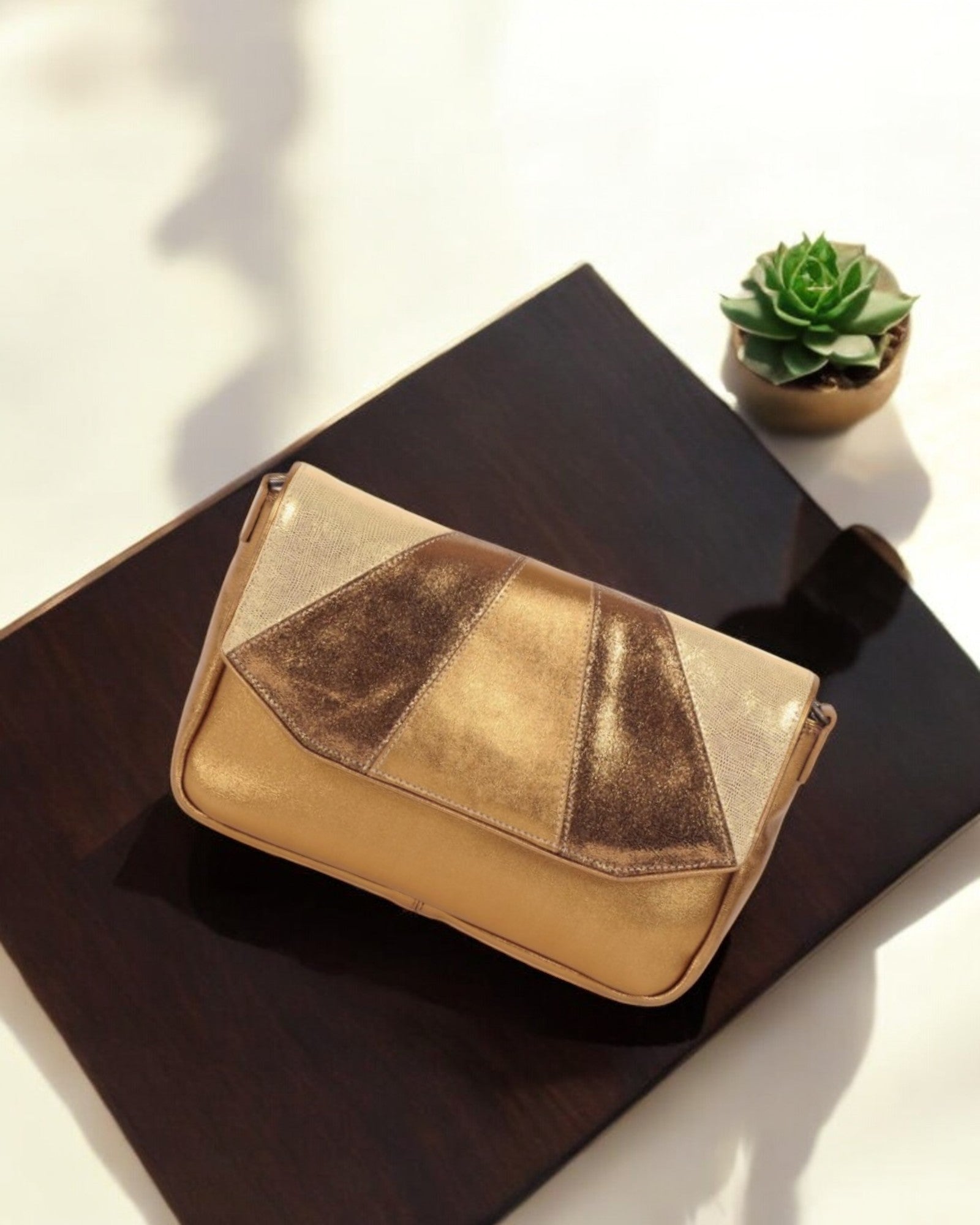 antoinette ameska Petit Sac AVOLA Bronze