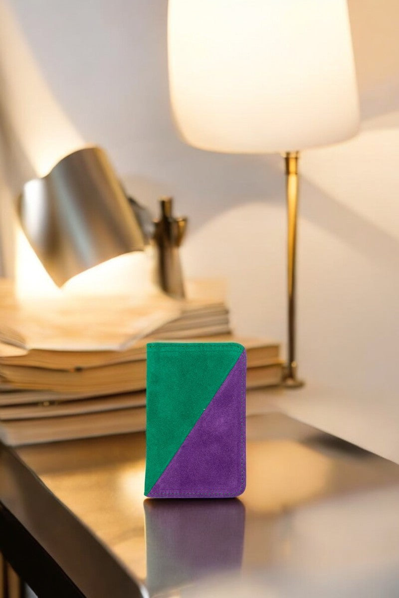 antoinette ameska Porte-carte BILBAO Vert/Violet