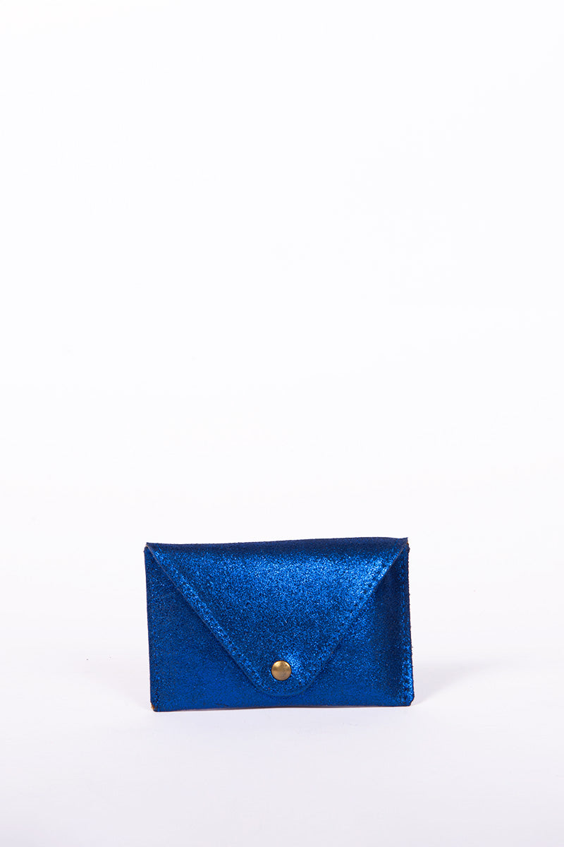 antoinette ameska Porte-carte FLORENCE Indigo Paillette