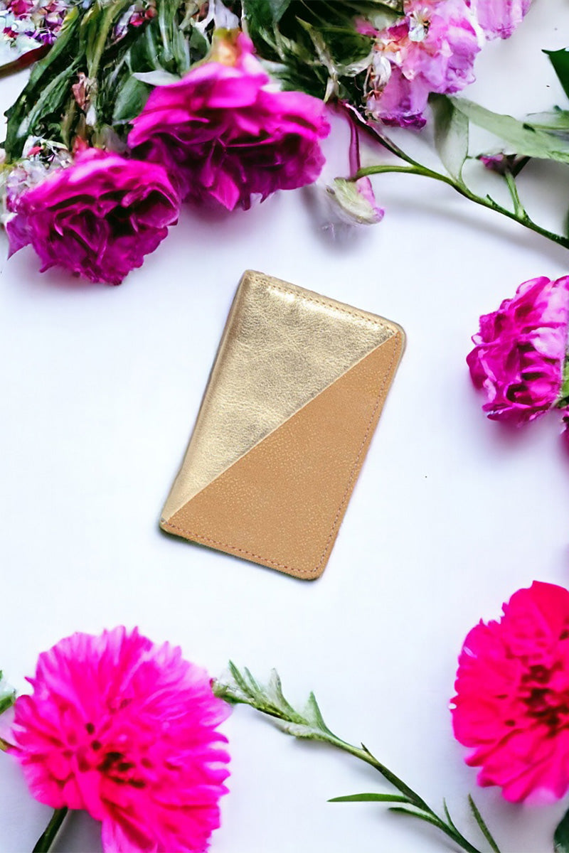 antoinette ameska Porte-carte BILBAO Champagne/Beige