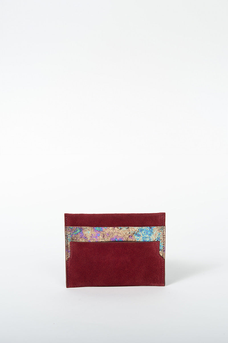 antoinette ameska Porte-carte LÉON Bordeaux/Hologramme